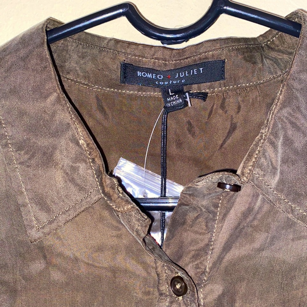 Romeo and Juliet silk top